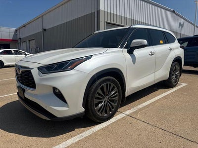2021 Toyota Highlander Platinum AWD (Natl)